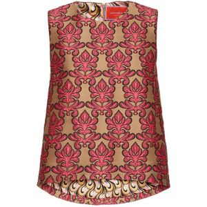 La DoubleJ, Dames, Tops, Veelkleurig, Maat: L