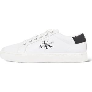 Calvin Klein Jeans, Heren, Schoenen, Wit, Maat: 43 EU Leer,