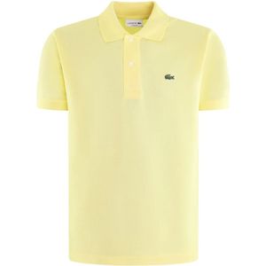 Lacoste, Heren, Tops, Geel, Maat: S