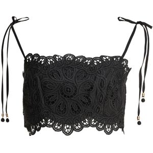 Zimmermann, Dames, Tops, Zwart, Maat: XS Poliester,