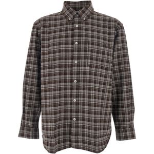 Dunst, Heren, Overhemden, Veelkleurig, Maat: M Flanel,