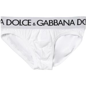 Dolce & Gabbana, Heren, Ondergoed, Wit, Maat: S Katoen,