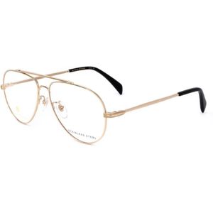 Eyewear by David Beckham, unisex, Accessoires, Geel, Maat: 56 MM