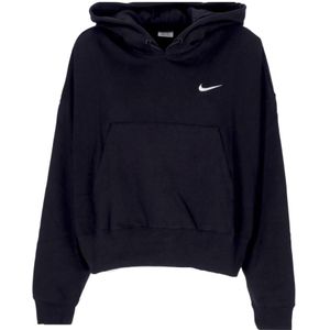 Nike, Dames, Sweatshirts & Hoodies, Zwart, Maat: L Katoen,