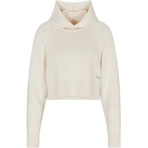 Armani Exchange - Hoodie - Wit - Dames - Regular Fit