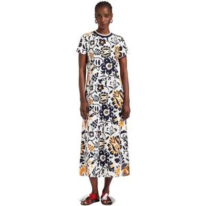 La DoubleJ, Dames, Jurken, Veelkleurig, Maat: L Katoen,