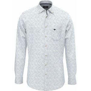 Fynch-Hatton, Heren, Overhemden, Grijs, Maat: 3XL