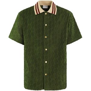 Drole de Monsieur, Heren, Overhemden, Groen, Maat: M