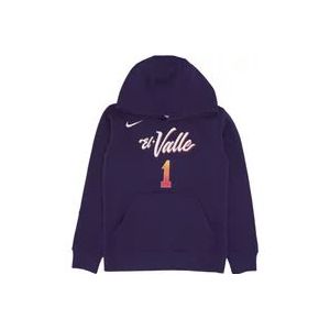 Nike Devin Booker NBA Club Hoodie , Purple , Heren , Maat: S