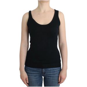 Ermanno Scervino, Dames, Tops, Zwart, Maat: S Kasjmier,