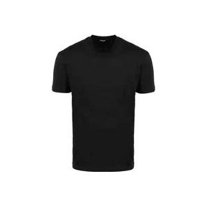 Dsquared2 Stijlvolle T-shirt voor mannen , Black , Heren , Maat: L
