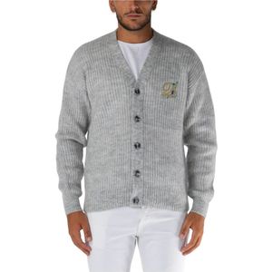 Drole de Monsieur, Heren, Truien, Grijs, Maat: S Wol,