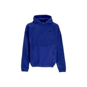 Nike Polar Hoodie Diep Koningsblauw/Zwart , Blue , Heren , Maat: XL