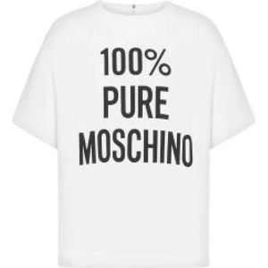 Moschino, Dames, Tops, Wit, Maat: 2XS