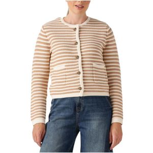 Janice, Dames, Truien, Beige, Maat: XS