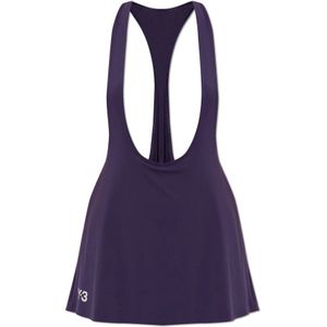 Y-3, Dames, Jumpsuits & Playsuits, Paars, Maat: M Synthetisch,