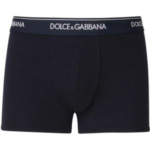 Dolce & Gabbana, Heren, Ondergoed, Blauw, Maat: M Katoen,