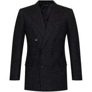 Tom Ford, Heren, Pakken, Zwart, Maat: L Zijde,