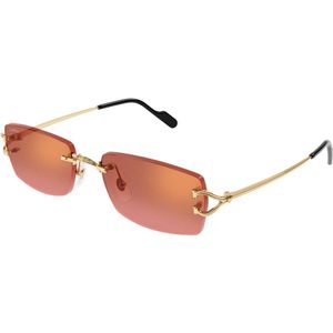 Cartier, Heren, Accessoires, Geel, Maat: 56 MM Nylon,