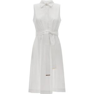 Herno, Dames, Jurken, Wit, Maat: M Nylon,