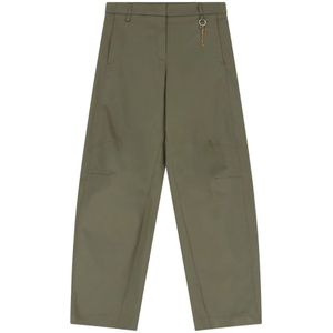 Imperial, Dames, Broeken, Groen, Maat: XS Katoen,