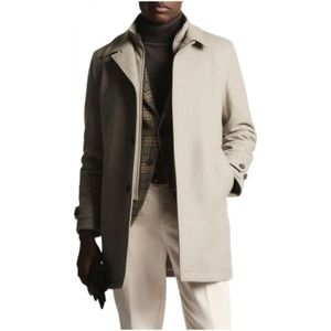 Fay, Heren, Mantels, Beige, Maat: L