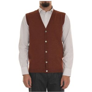 Hindustrie, Heren, Jassen, Oranje, Maat: 2XL Wol,