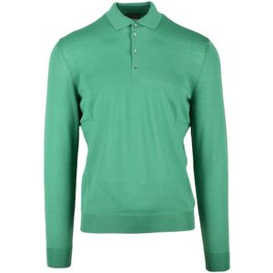 Drumohr, Heren, Truien, Groen, Maat: 2XL Wol,