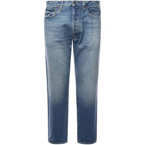 Valentino Garavani, Heren, Jeans, Blauw, Maat: W32 Katoen,