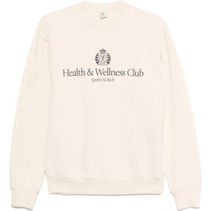 Sporty & Rich, Dames, Sweatshirts & Hoodies, Beige, Maat: L