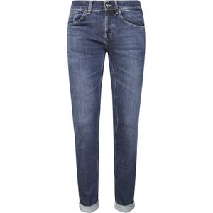 Dondup, Heren, Jeans, Blauw, Maat: W30 Katoen,
