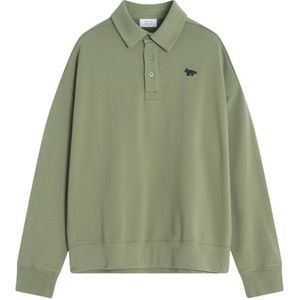 Maison Kitsuné, Heren, Tops, Groen, Maat: L