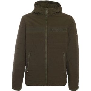Tommy Jeans, Heren, Jassen, Groen, Maat: XS
