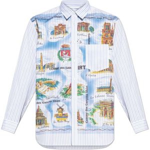 Comme des Garçons, Heren, Overhemden, Wit, Maat: S Katoen,
