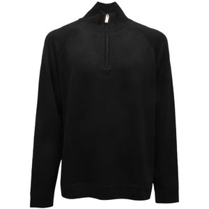 Paolo Pecora, Heren, Truien, Zwart, Maat: S Wol,