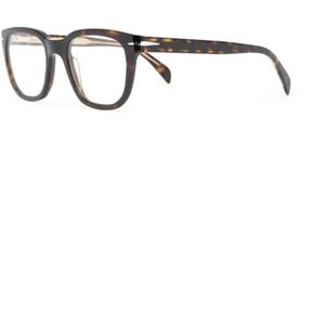 Eyewear by David Beckham, Heren, Accessoires, Bruin, Maat: 50 MM
