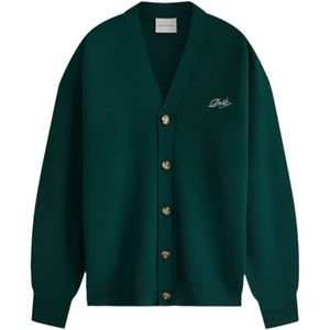 Drole de Monsieur, Heren, Truien, Groen, Maat: L Wol,