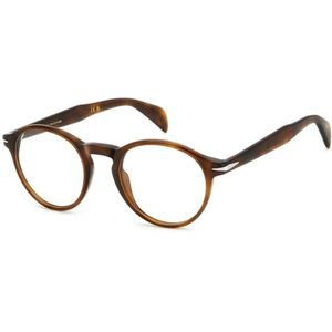 Eyewear by David Beckham, Heren, Accessoires, Bruin, Maat: 49 MM