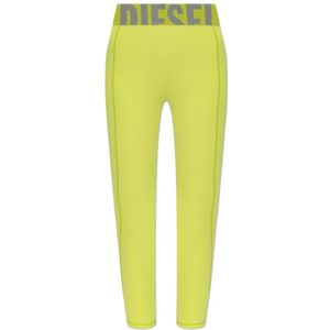 Diesel, Dames, Broeken, Geel, Maat: L