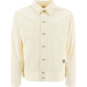 Bode, Heren, Jassen, Wit, Maat: L Katoen,