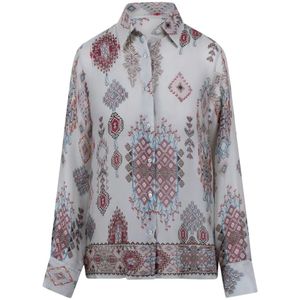 Ermanno Scervino, Dames, Blouses & Shirts, Veelkleurig, Maat: S