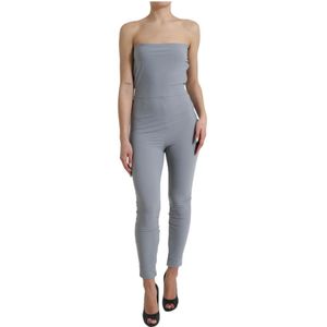Dolce & Gabbana, Dames, Jumpsuits & Playsuits, Grijs, Maat: XS