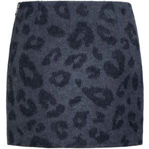 Silvian Heach, Dames, Rokken, Zwart, Maat: 2XS Wol,