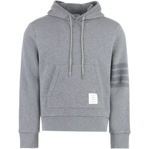 Thom Browne, Heren, Sweatshirts & Hoodies, Grijs, Maat: L
