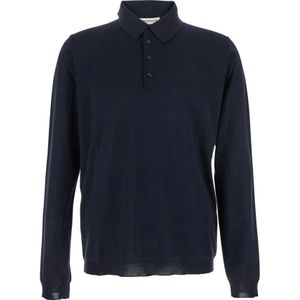 Goes Botanical, Heren, Tops, Blauw, Maat: 2XL Wol,