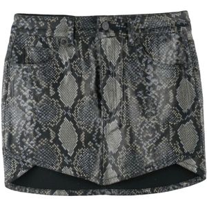 Dondup, Dames, Rokken, Zwart, Maat: W30 Katoen,