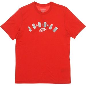 Jordan, Heren, Tops, Rood, Maat: XL Katoen,