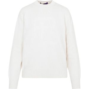 Ralph Lauren, Dames, Truien, Wit, Maat: S Katoen,