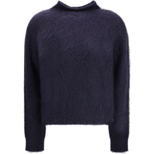 Max Mara Studio, Dames, Truien, Blauw, Maat: S