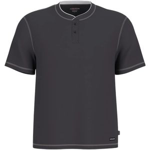 Guess, Heren, Tops, Zwart, Maat: S Katoen,